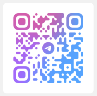 Telegram 客服群二维码